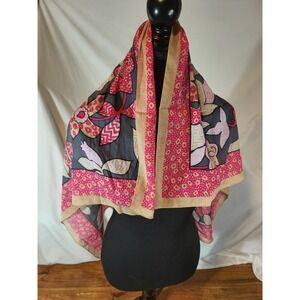 Adrienne Vittadini Cotton Floral Scarf